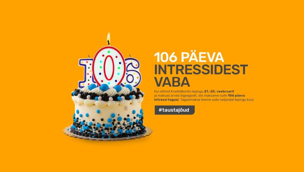 106 paeva intressidest vaba