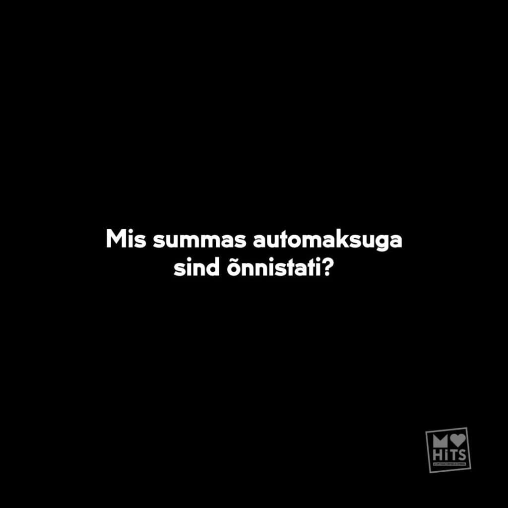 Nutitelefoni ekraanil tekst automaksu kohta